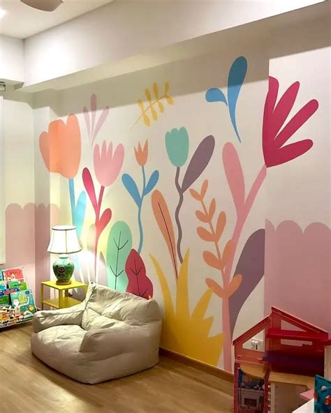 50 Kids Bedroom Wall Painting Ideas Girl - Home Soils