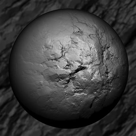 Free Rock Brush Pack for Zbrush