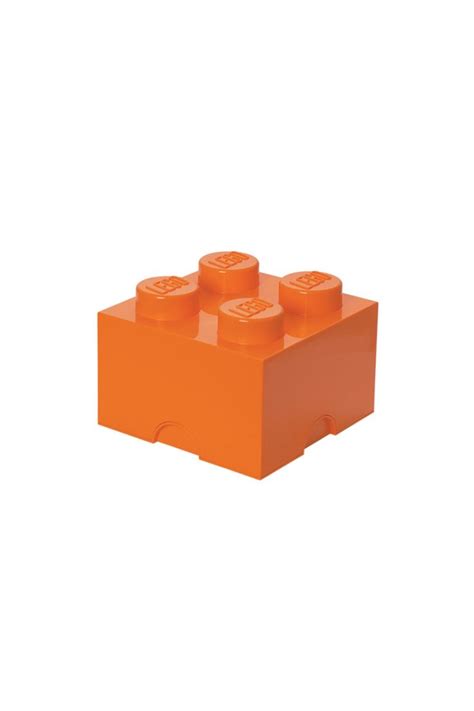 room copenhagen lego storage brick  orange urban outfitters lego