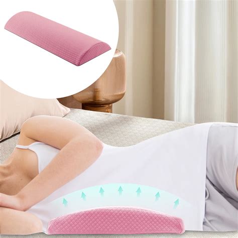 Lumbar Support Pillow for Bed,Memory Foam Back Pillow for Sleeping,Back