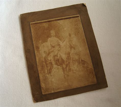 WWI Real Photo of Bulgarian Military Soldier on Horseback Battle of ...