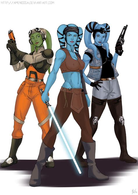 Star wars - My favorite twi'leks by Amenoosa on DeviantArt