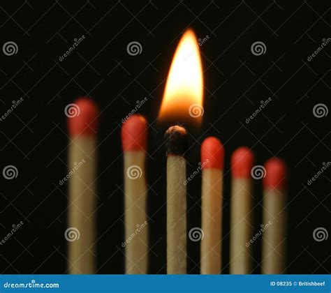fire stock image image  fire matches blaze