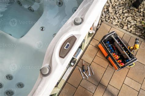 Modern Hot Tub Repair Theme. 46629152 Stock Photo at Vecteezy