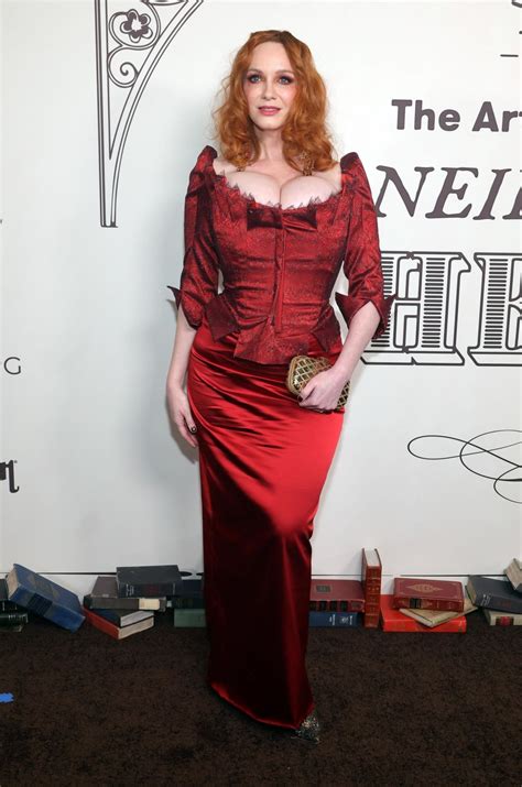CHRISTINA HENDRICKS at Art of Elysium’s 2024 Heaven Gala in Los Angeles