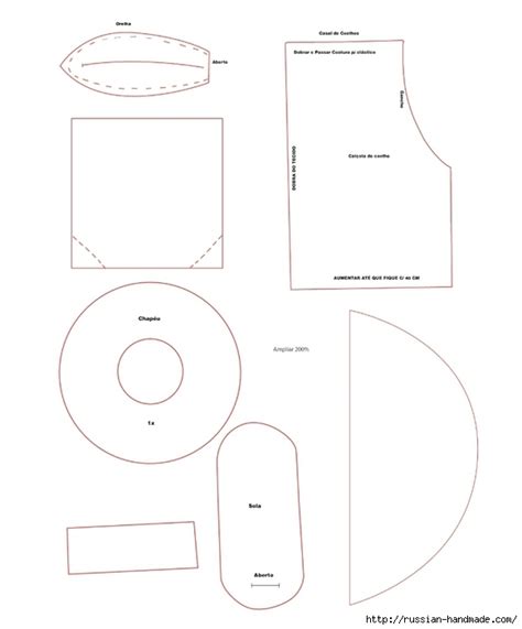 Кофейные тильды ЗАЙЦЫ. Выкройка и мастер-класс - Russian-Handmade.com