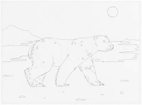 Learn How to Draw a Realistic Polar Bear Step by Step