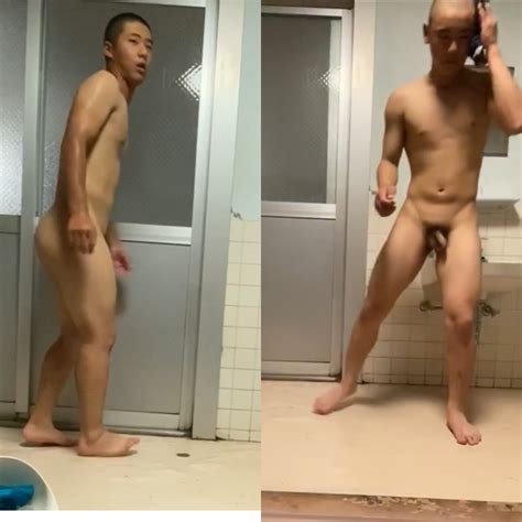 Japanese baseball boy spy onsen 1 野球部寮のお風呂 - ThisVid.com