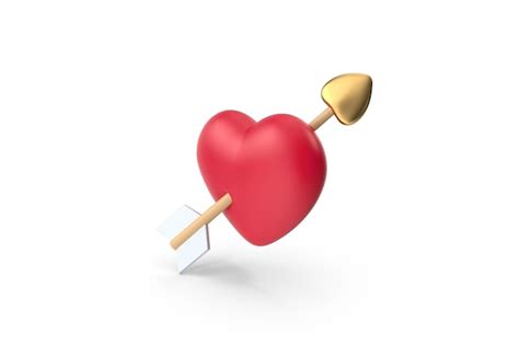 Premium Photo | Heart with arrow