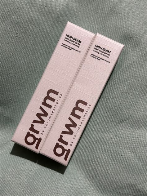 Bundle #5: GRWM Cosmetics High Shine Lip Oil, Beauty & Personal Care ...