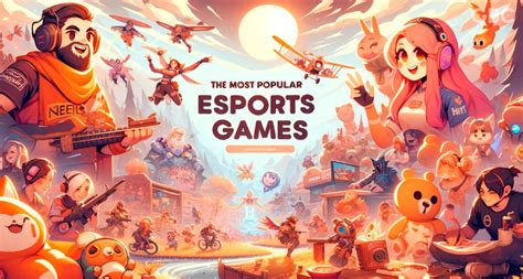 Most Popular Esports Games - GBC Time