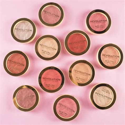 MAKEUP REVOLUTION Румяна для лица BLUSHER RELOADED, Rose kiss: матовые ...