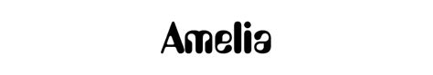 FontsMarket.com - Download Amelia font for FREE