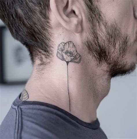 30 Delicate And Beautiful Neck Tattoos That Will Highlight This Summer - Small Joys