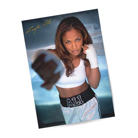 Autographed Photo: Laila Ali – Laila Ali Lifestyle
