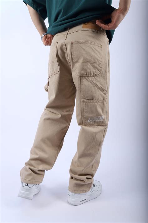 Fsbn Açık Kahve Basic Baggy Jean Pantolon P919 - Jr.crime