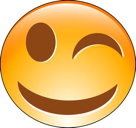 winking wink images pixabay