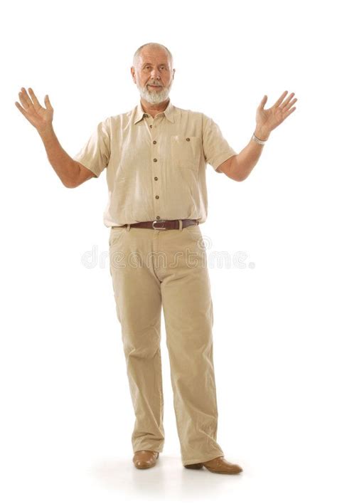 older man talking casual senior man talking   viewer isolated