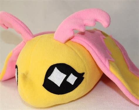 rosy maple moth plush ready  ship moth plushie pastel etsy