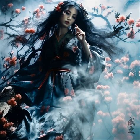 NARIYUKI SHIMAMOTO - Konohanasakuya-Hime (Japanese goddess Iwanaga-Hime