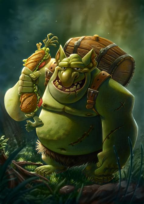 Ogre by kinkajoomotion on DeviantArt