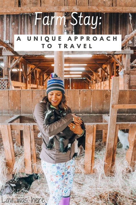 Farm stay a unique approach to travel – Artofit