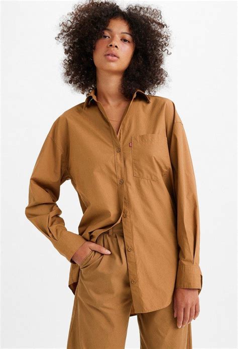 Женская коричневая рубашка Levi’s® A3362;0015 — Ultrashop