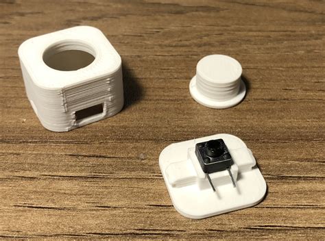 STL file electronics push button case・3D printer model to download・Cults