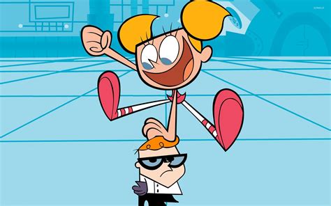 Dee Dee on Dexter's head - Dexter's Laboratory wallpaper - Cartoon ...