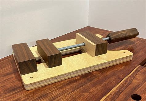 Woodworking Vise Plans | INSTANT DOWNLOAD | Vise for Drilling | DIY ...