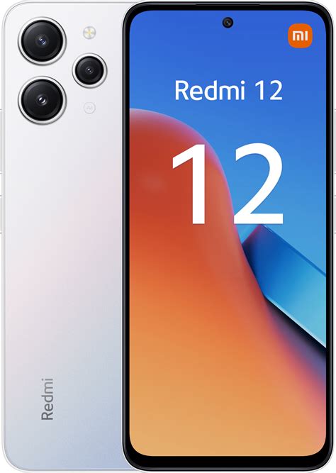 Смартфон Xiaomi Redmi 12 8/256 ГБ Global, Dual nano SIM, polar silver ...