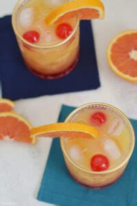 Tequila Sunrise Mocktail (Easy Non-Alcoholic Drink Recipe) - Finding Zest