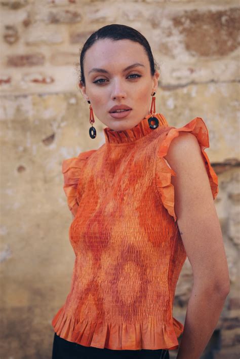 Top Chibba Tie Dye Naranja - The Nook Store