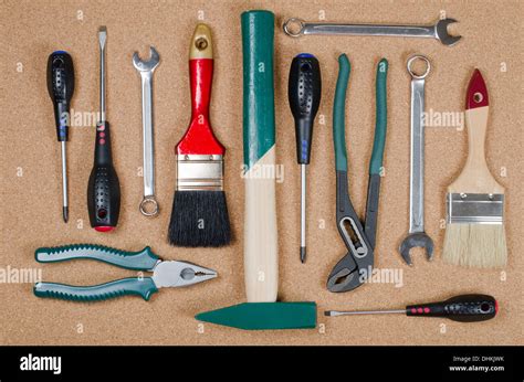 set building tools stock photo alamy