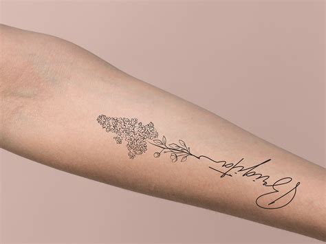 Name Tattoo Designs On Arm