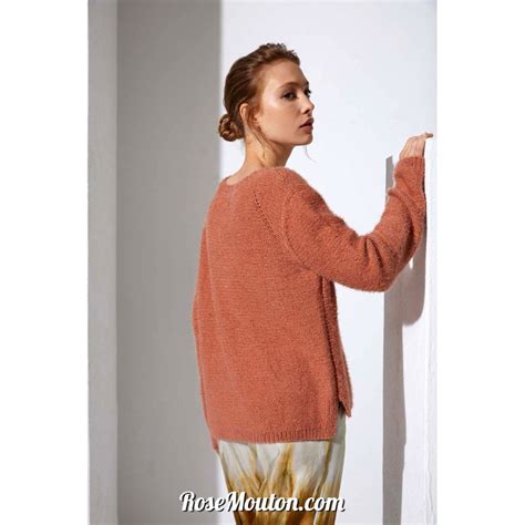 Modèle pullover 44 catalogue FAM 272 Lang Yarns