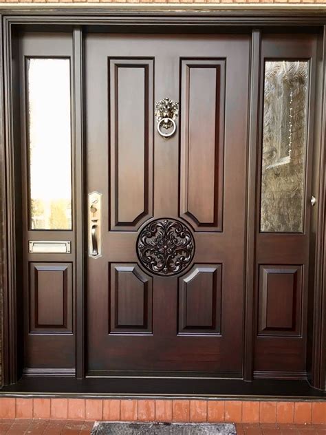 Best Front Door Ideas images in 2020 | Front door colors: Wooden Front ...