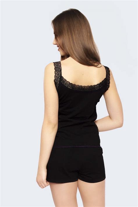 Пижама Эмоция, Черная купить по цене от 319 ₽ от производителя style MARGO