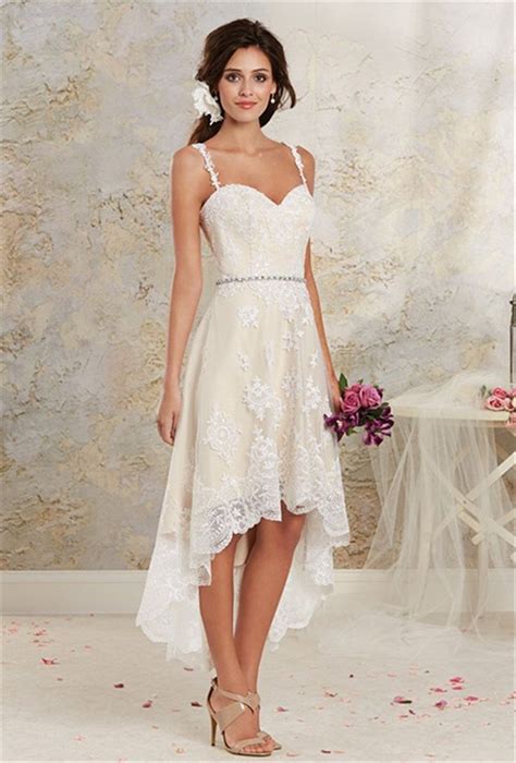 Comelly Short White Wedding Dresses : Classy Short White Wedding ...