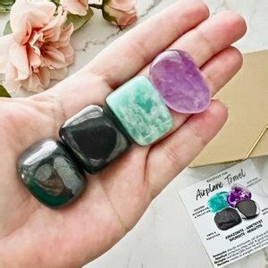 Airplane Crystals, Airplane Travel Crystal Set, Crystals for Airline ...