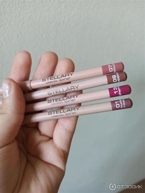 Отзыв о Карандаш для губ Stellary Lipliner Classic | Хорошие за свою ...