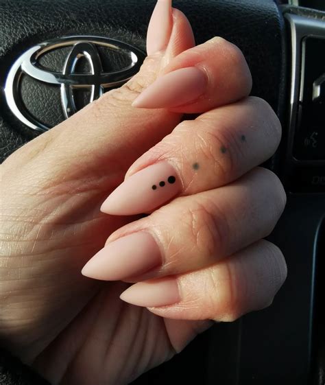 37+ Most Stylish Matte Nude Nails Ideas - Nail Designs Daily