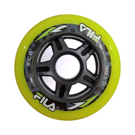 Колеса для роликовых коньков Fila Urban 84mm/83A - Green, 8шт., купить ...
