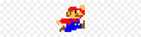 Super Mario Bros Bit Stickers - 8 Bit Mario PNG - FlyClipart