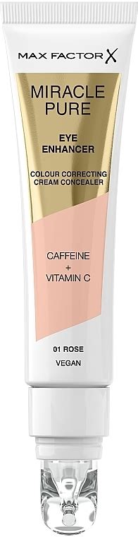 Max Factor Miracle Pure Eye Enhancer Colour Correcting Cream Concealer ...