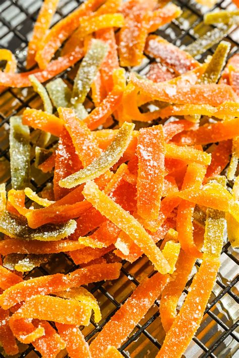 Sour Candied Citrus Peels - Crowded Kitchen
