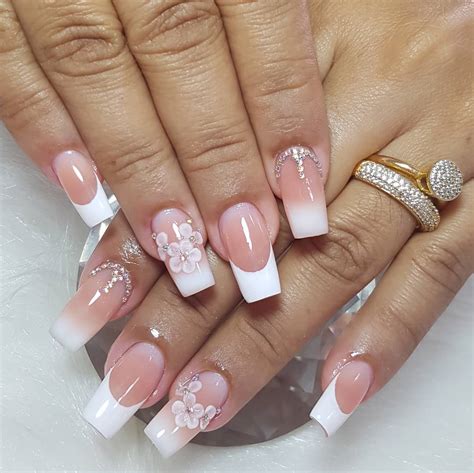 Unha Encapsulada Unhas De Gel Decoradas Francesinha