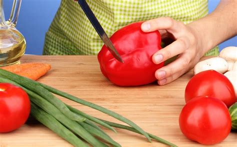 Premium Photo | Chopping food ingredients