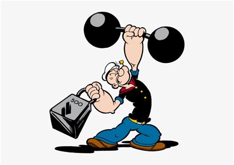 Download Ok - Strong Popeye | Transparent PNG Download | SeekPNG