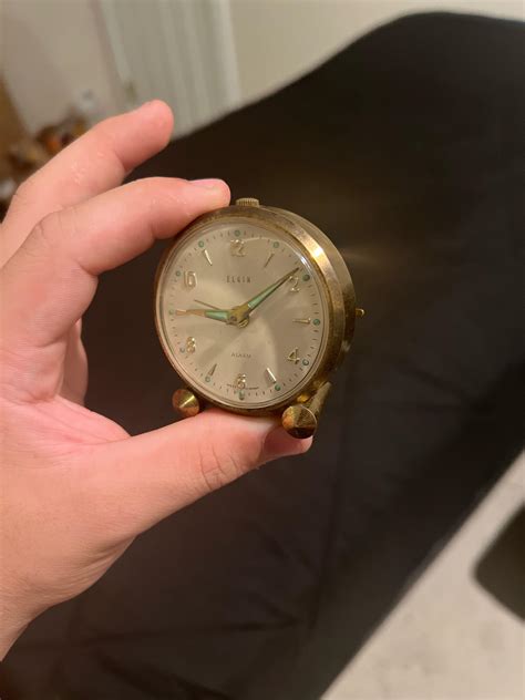 Vintage travelers alarm clock : r/vintage